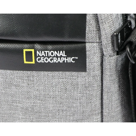 Mała torba na ramię National Geographic Stream szary 4l